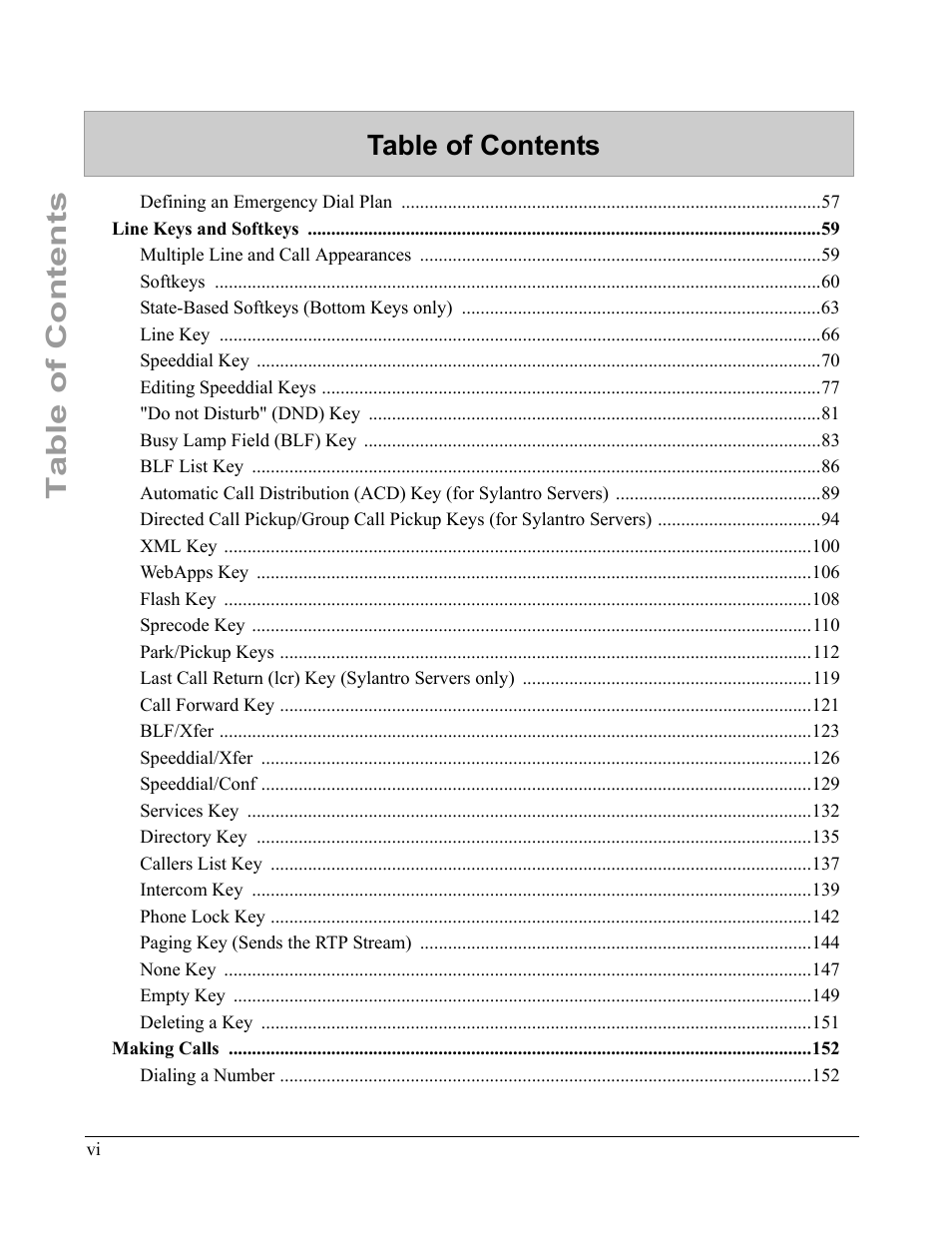 Aastra Telecom 6757I CT User Manual | Page 6 / 310