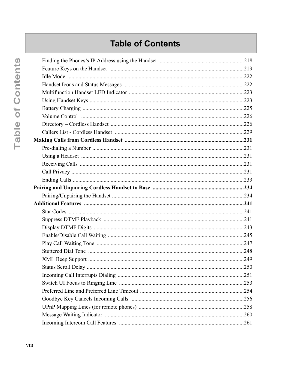 Aastra Telecom 6757I CT User Manual | Page 8 / 310
