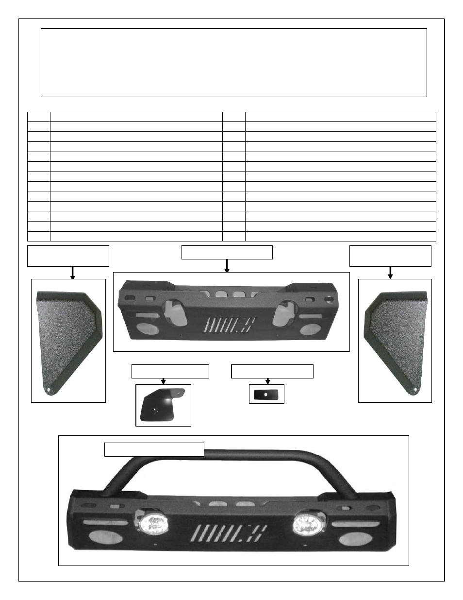 Aries Automotive RA15600-4 User Manual | 5 pages