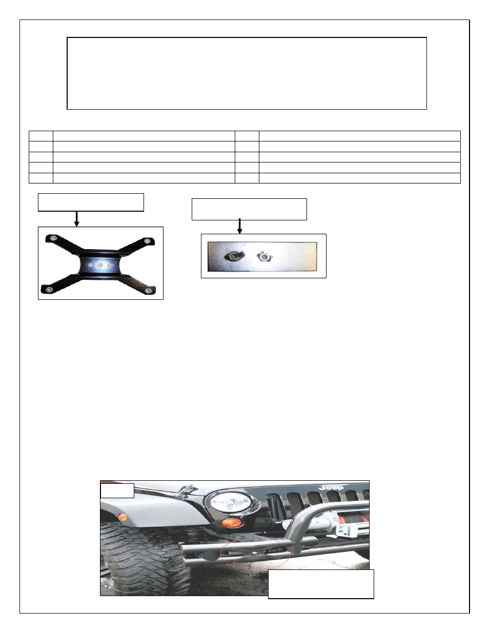 Aries Automotive 55-0000 User Manual | 2 pages