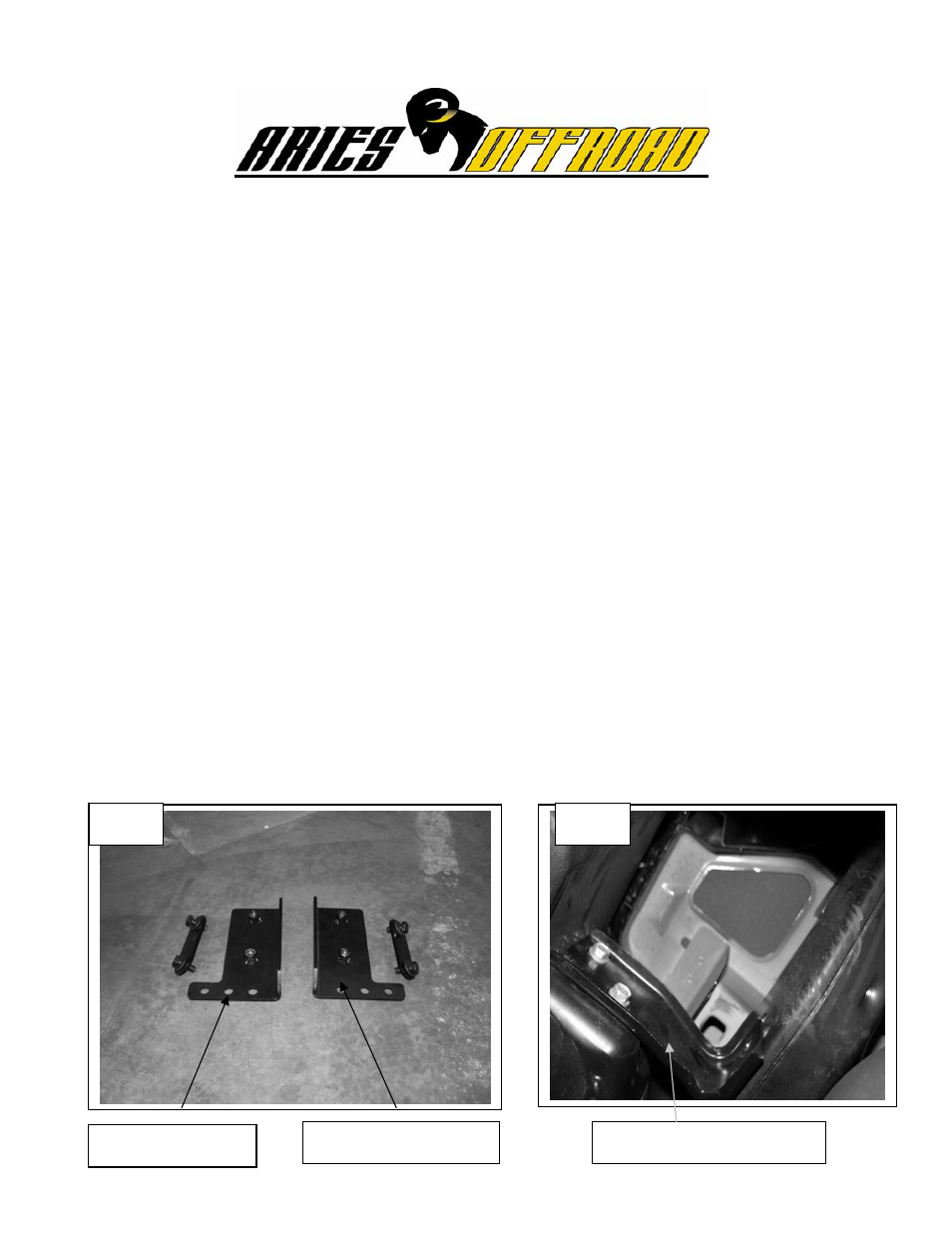 Aries Automotive 15501-2 User Manual | 2 pages
