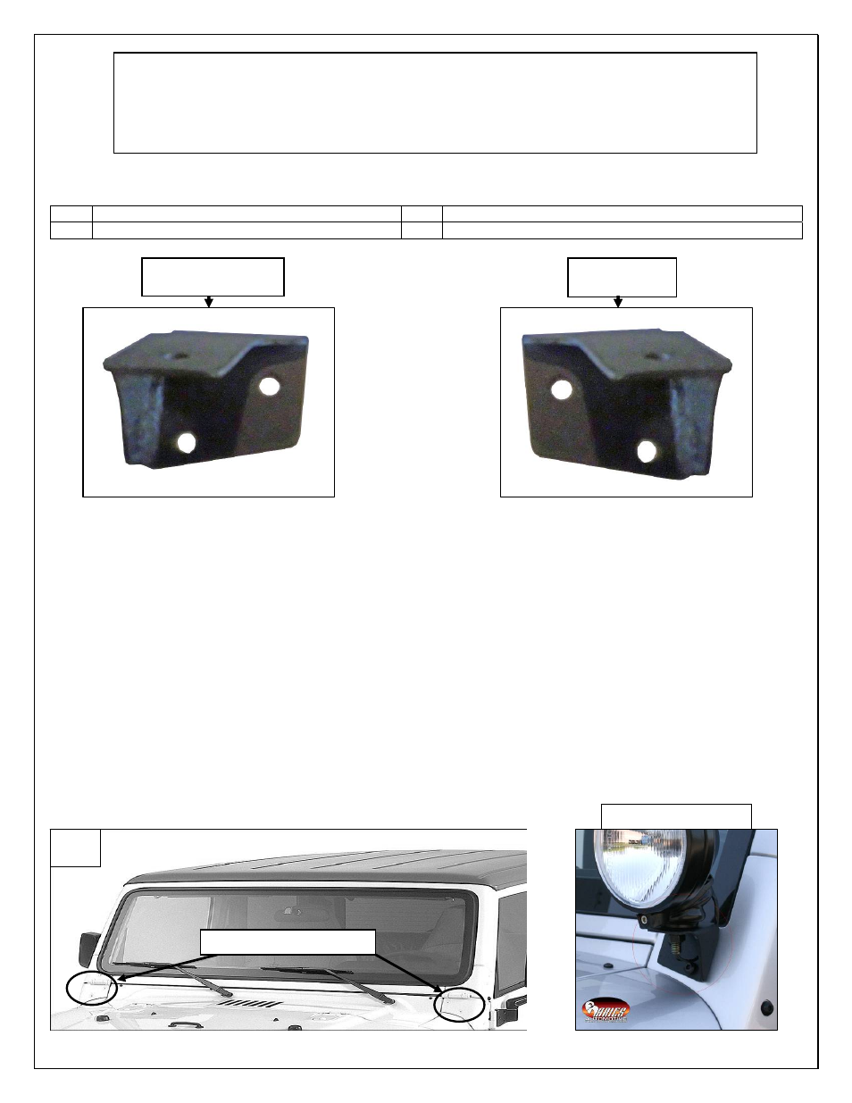 Aries Automotive 15800 User Manual | 1 page