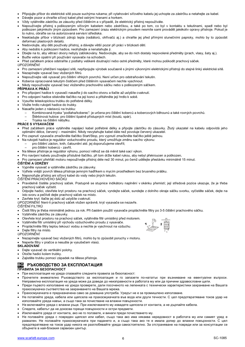 Scarlett SC-1085 User Manual | Page 6 / 18