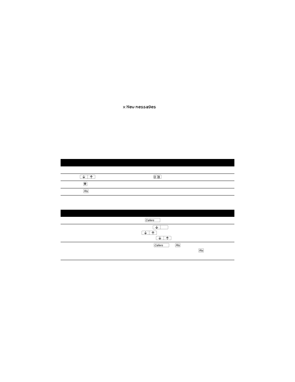 Callers list | Aastra Telecom 9516CW User Manual | Page 37 / 71