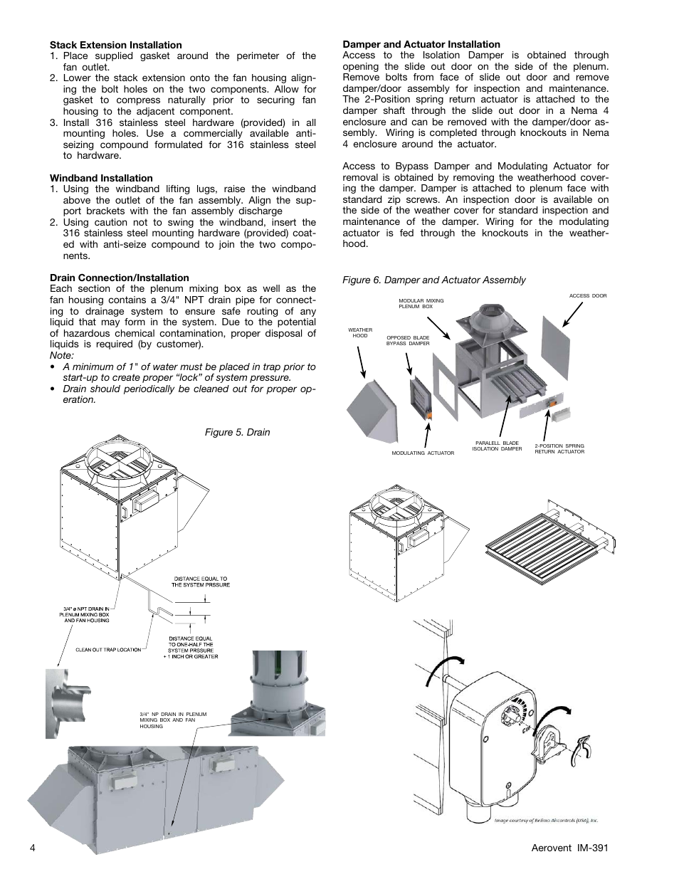 Aerovent IM-391 User Manual | Page 4 / 8