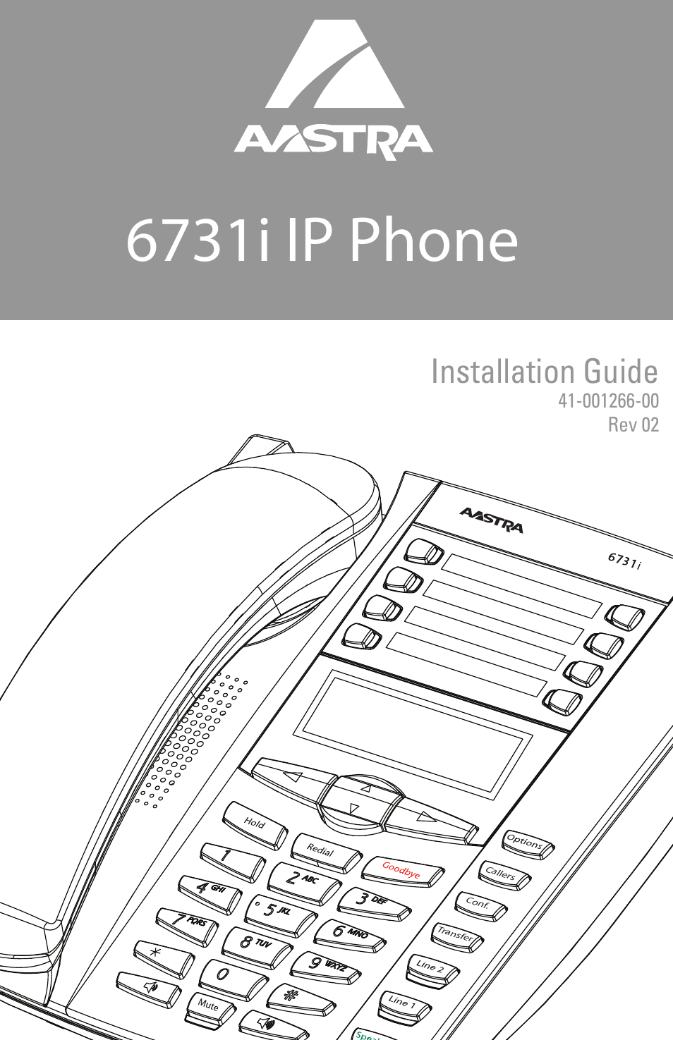 Aastra Telecom 6731I User Manual | 44 pages