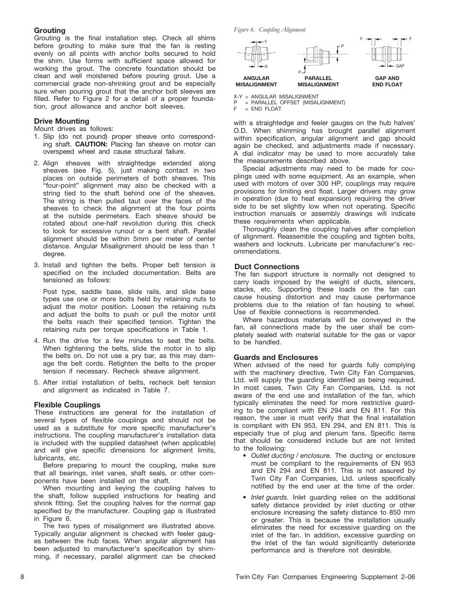 Aerovent ES-2-06 User Manual | Page 8 / 16