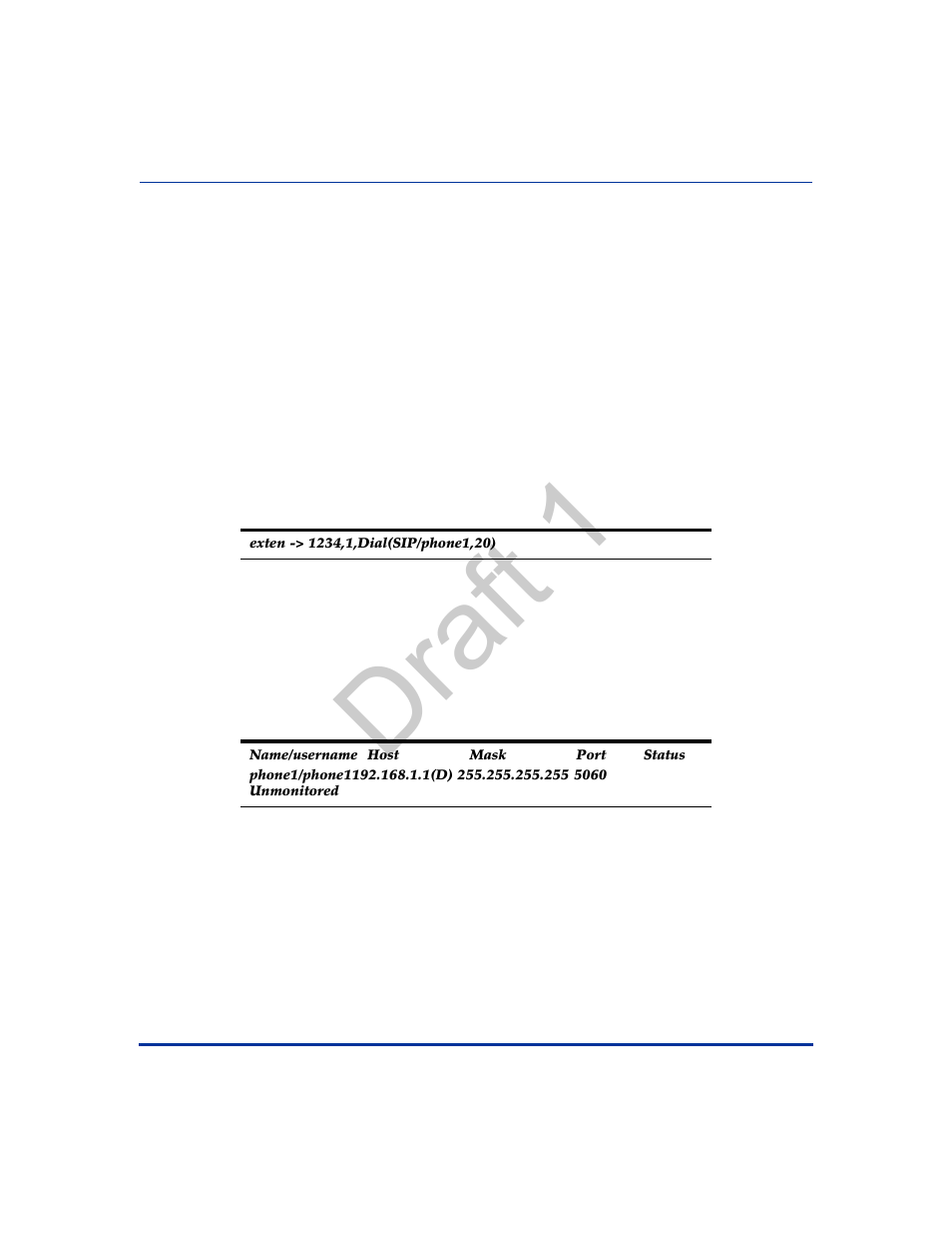 Draft 1 | Aastra Telecom 9480i Series User Manual | Page 1025 / 1184