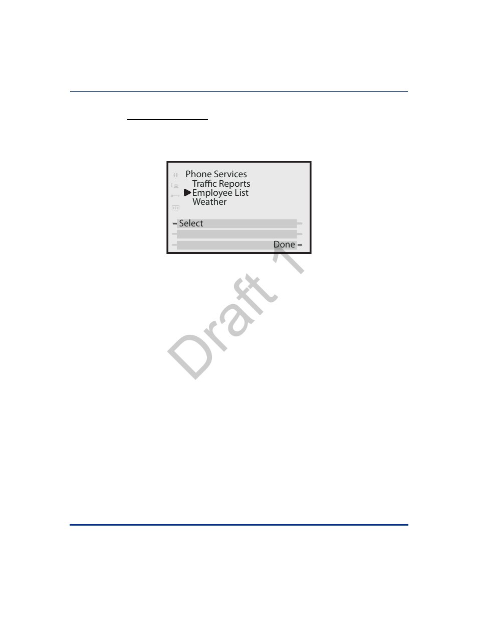 Draft 1 | Aastra Telecom 9480i Series User Manual | Page 1085 / 1184