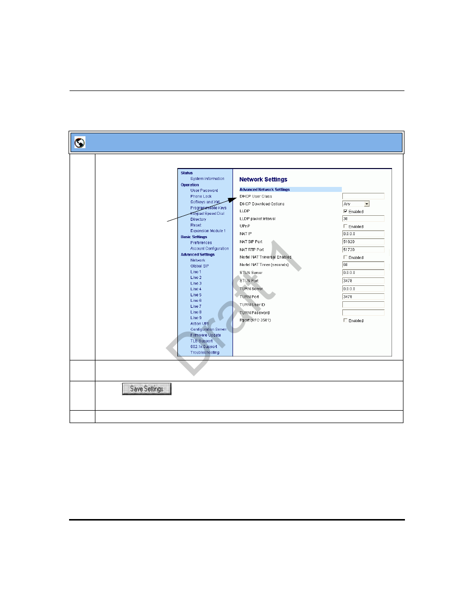 Draft 1 | Aastra Telecom 9480i Series User Manual | Page 198 / 1184