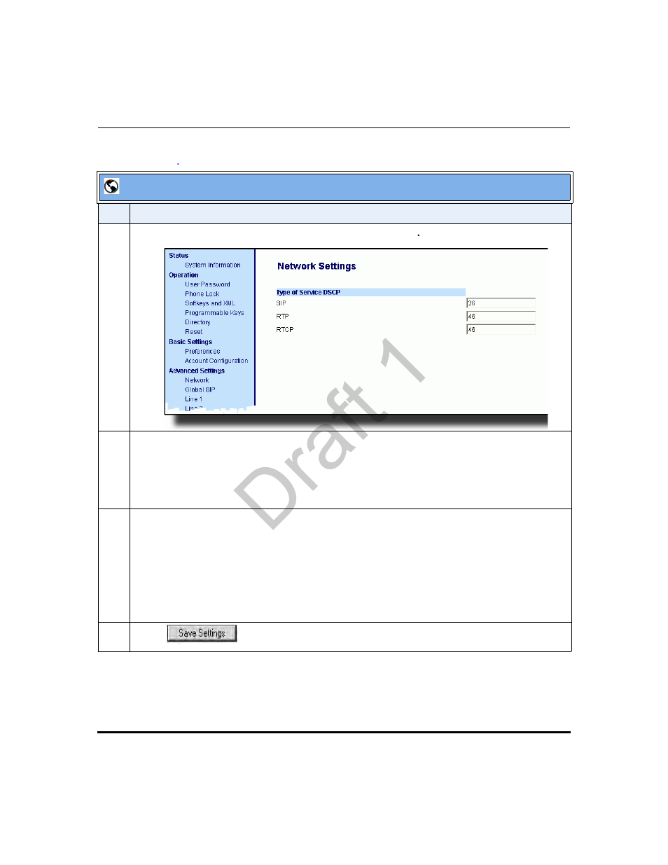 Draft 1 | Aastra Telecom 9480i Series User Manual | Page 241 / 1184