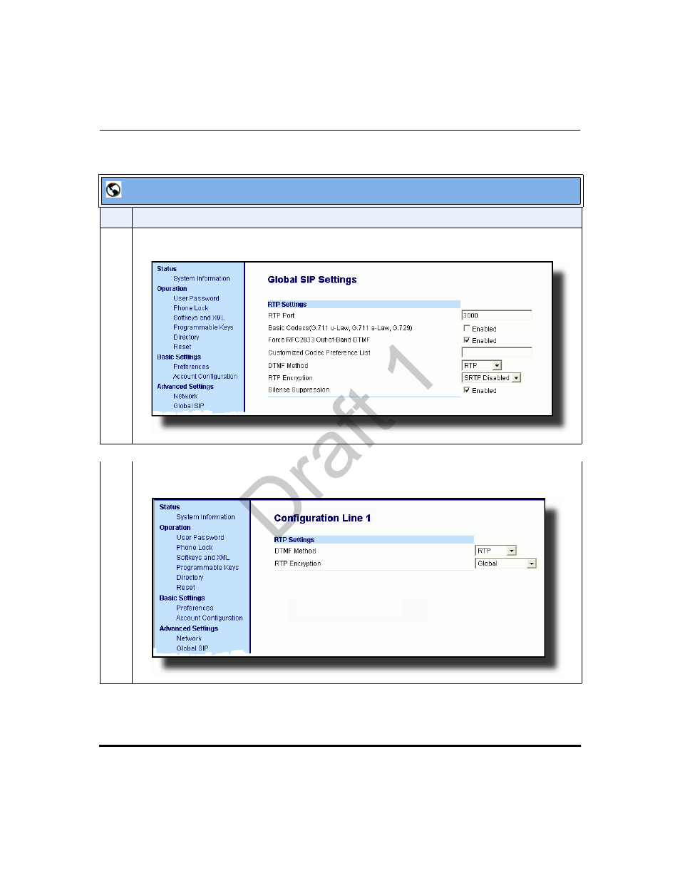 Draft 1 | Aastra Telecom 9480i Series User Manual | Page 282 / 1184