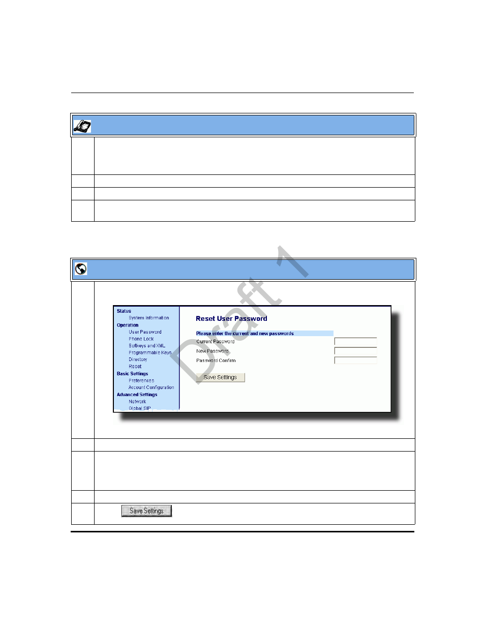 Draft 1 | Aastra Telecom 9480i Series User Manual | Page 304 / 1184