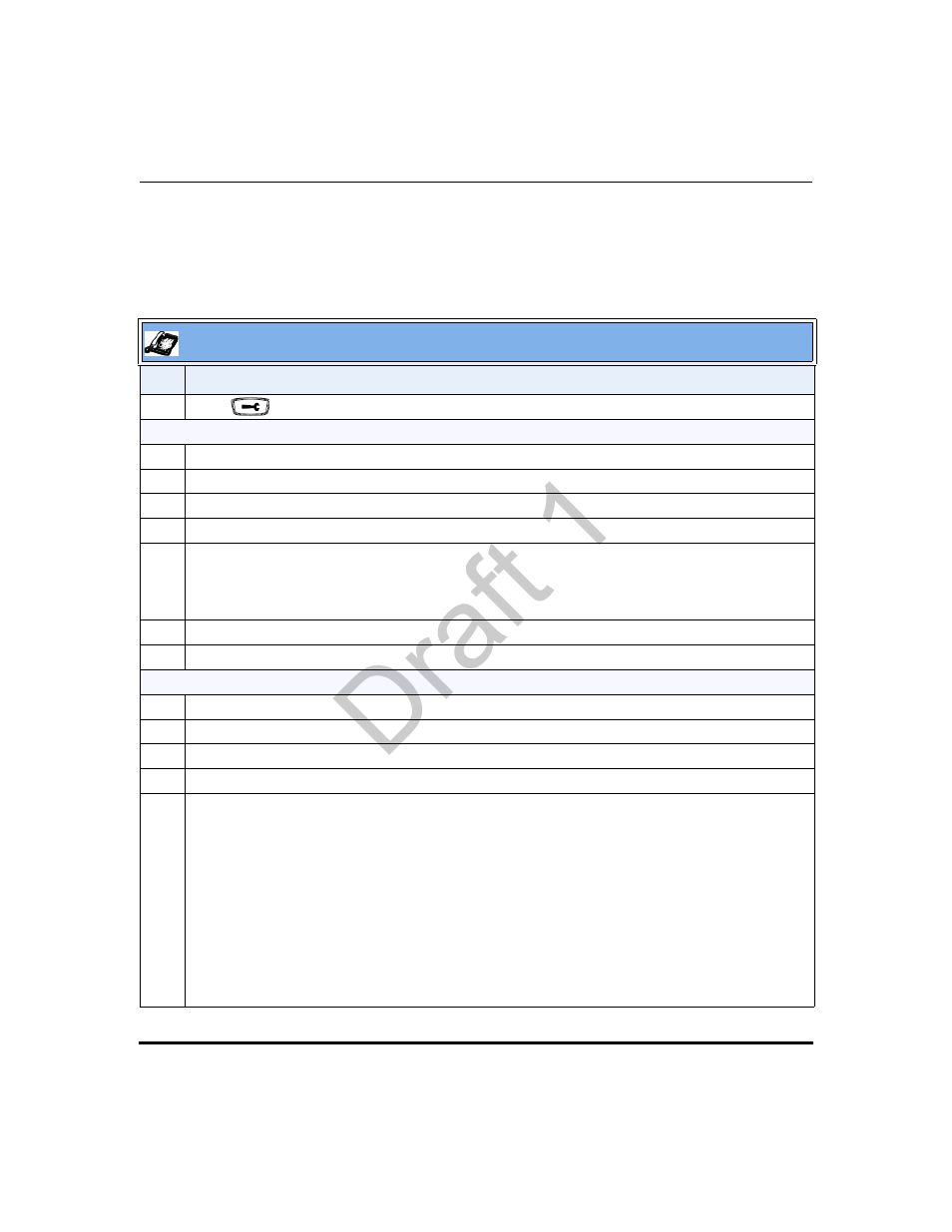 Configuring time and date using the ip phone ui, Draft 1 | Aastra Telecom 9480i Series User Manual | Page 322 / 1184