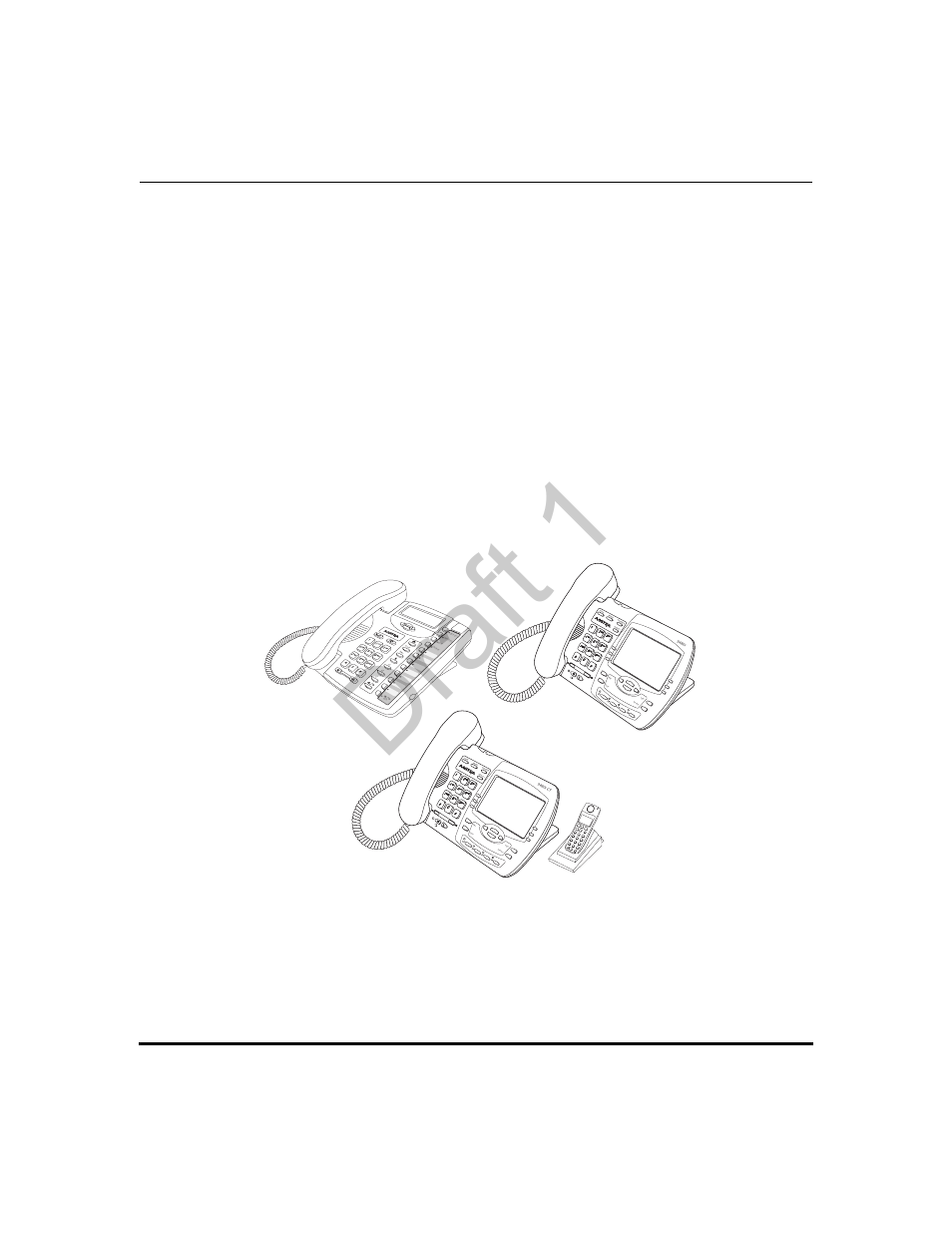 Ip phone models, Description, References | Ip phone models -3, Description -3, Draft 1 | Aastra Telecom 9480i Series User Manual | Page 33 / 1184