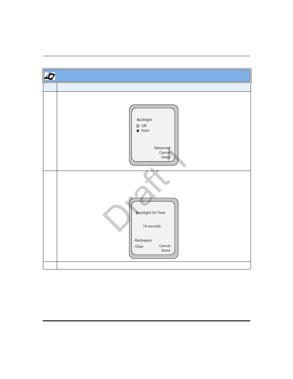 Draft 1 | Aastra Telecom 9480i Series User Manual | Page 330 / 1184