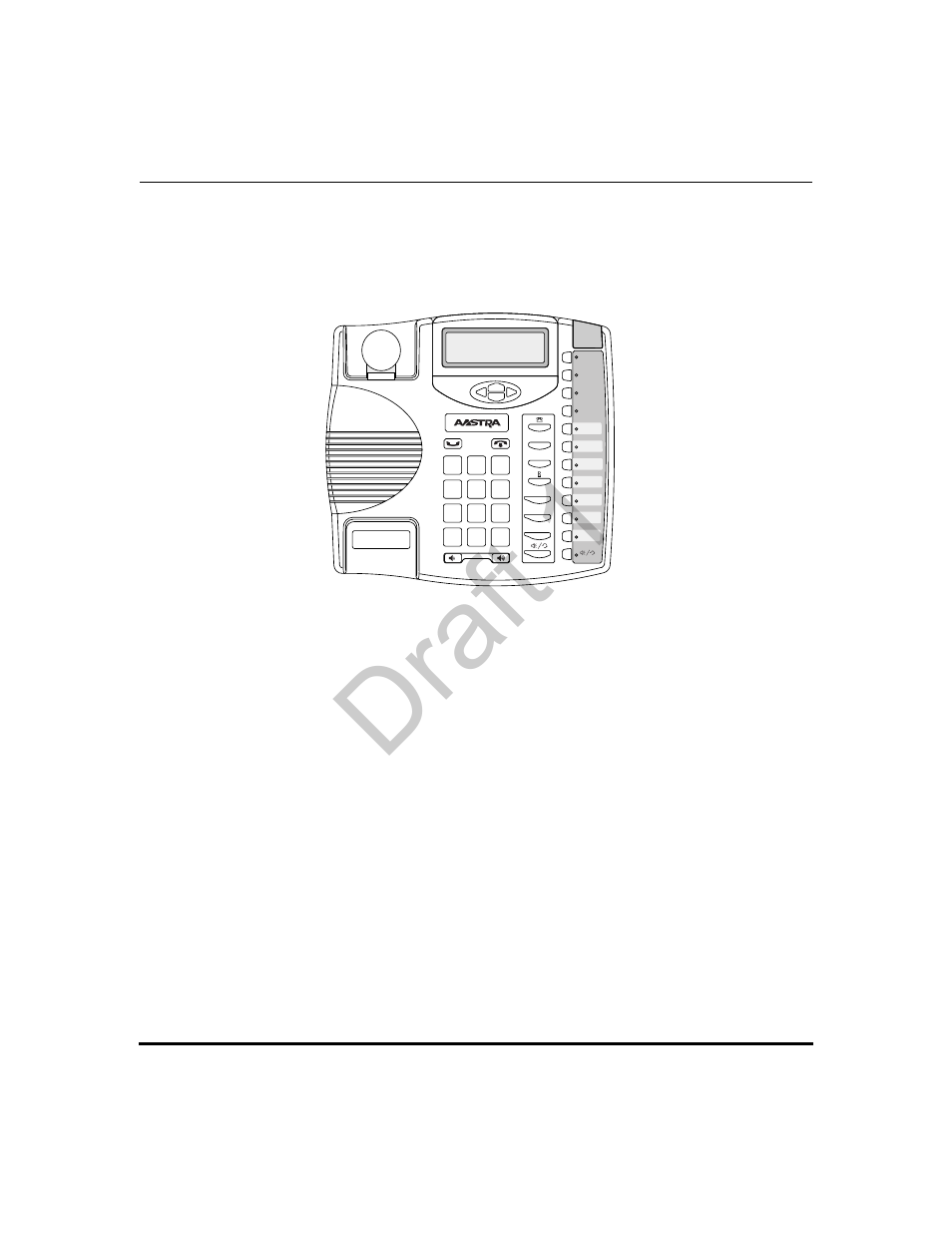 Model 9143i ip phone, 9143i phone features, Model 9143i ip phone -6 | Draft 1 | Aastra Telecom 9480i Series User Manual | Page 36 / 1184