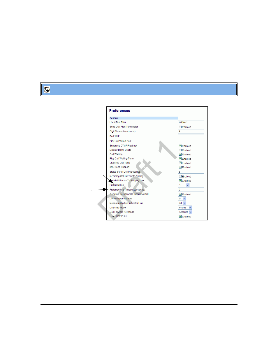 Draft 1 | Aastra Telecom 9480i Series User Manual | Page 381 / 1184