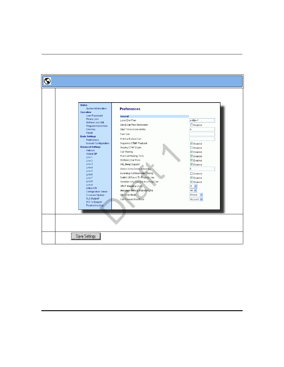 Draft 1 | Aastra Telecom 9480i Series User Manual | Page 386 / 1184