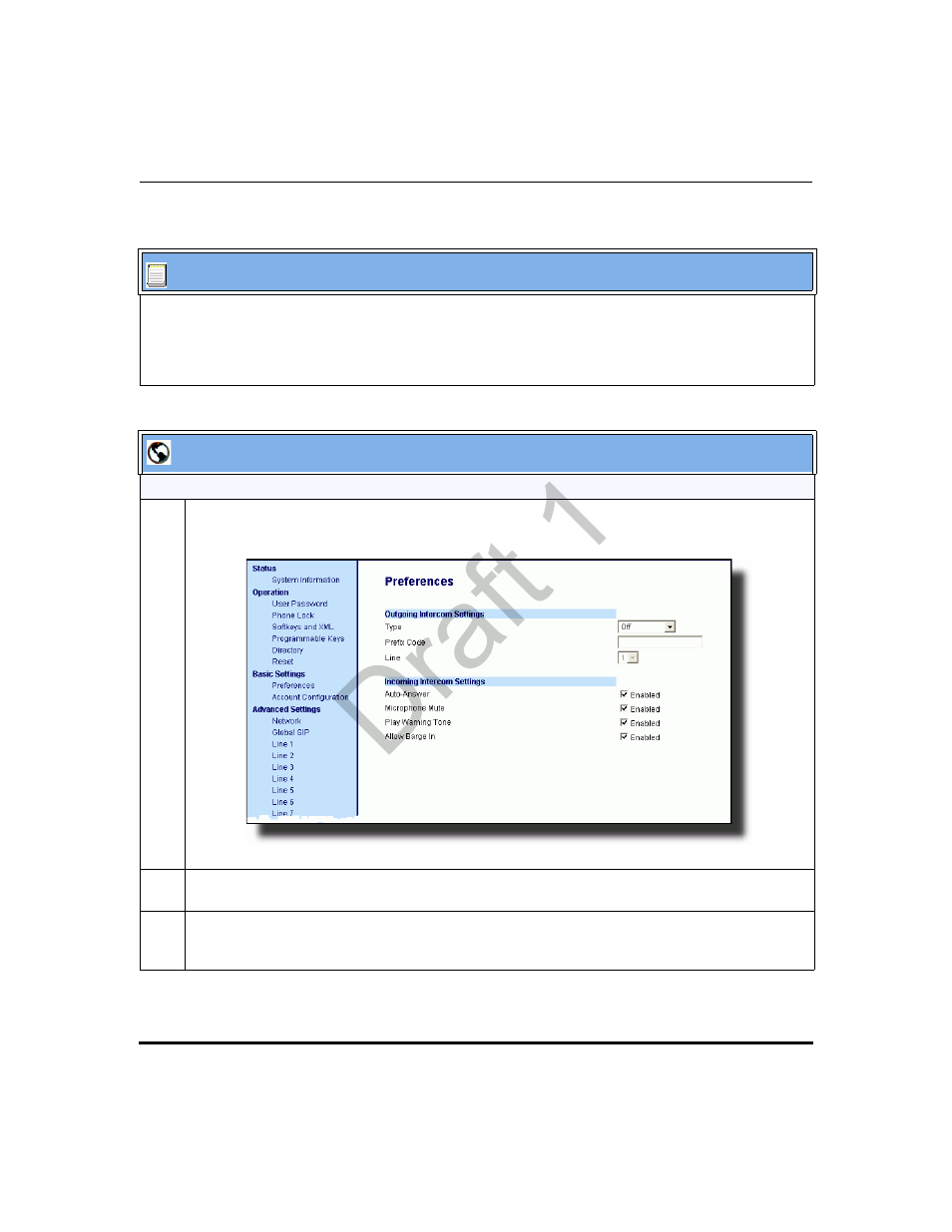 Draft 1 | Aastra Telecom 9480i Series User Manual | Page 403 / 1184