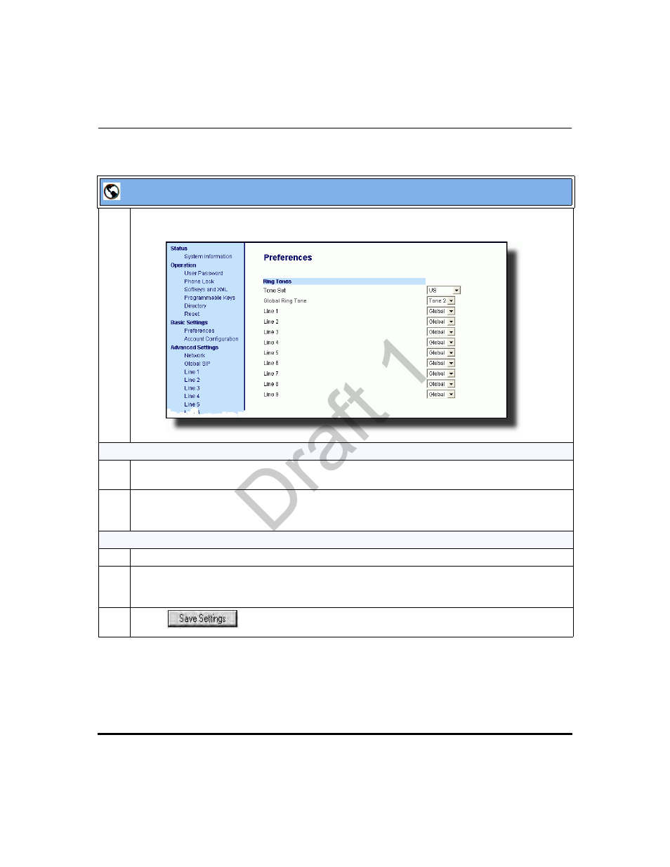 Draft 1 | Aastra Telecom 9480i Series User Manual | Page 419 / 1184