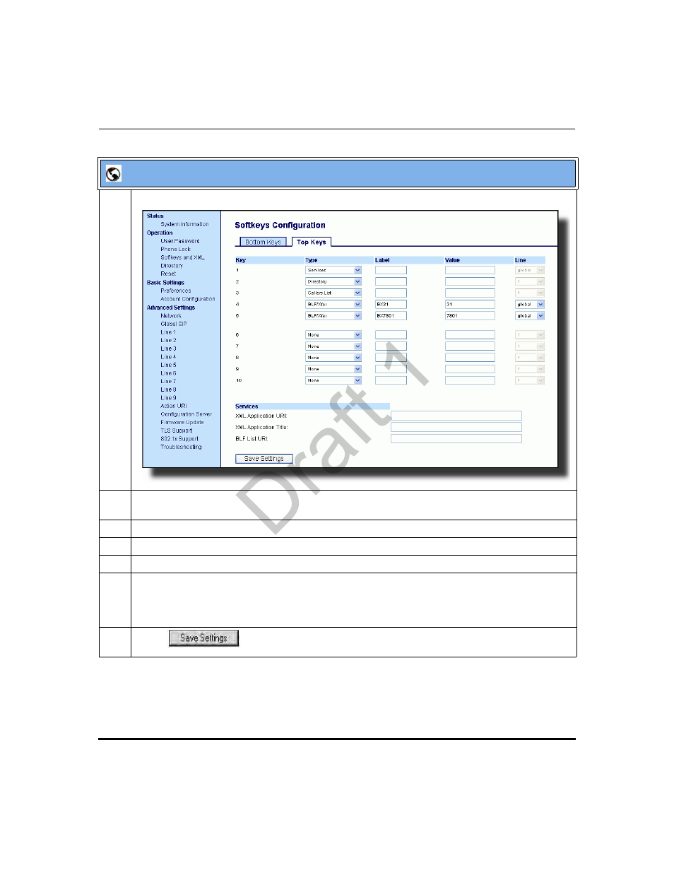 Draft 1 | Aastra Telecom 9480i Series User Manual | Page 481 / 1184