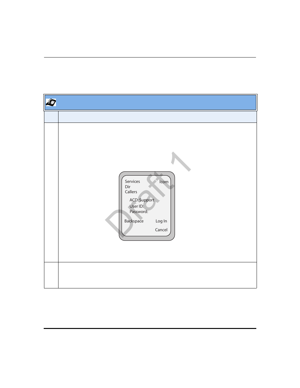 Draft 1 | Aastra Telecom 9480i Series User Manual | Page 493 / 1184