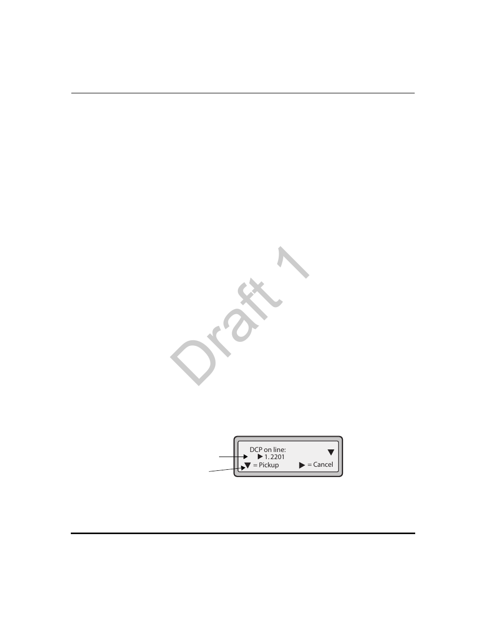 Directed call pickup/group call, Pickup (for sylantro servers), Draft 1 | Aastra Telecom 9480i Series User Manual | Page 500 / 1184