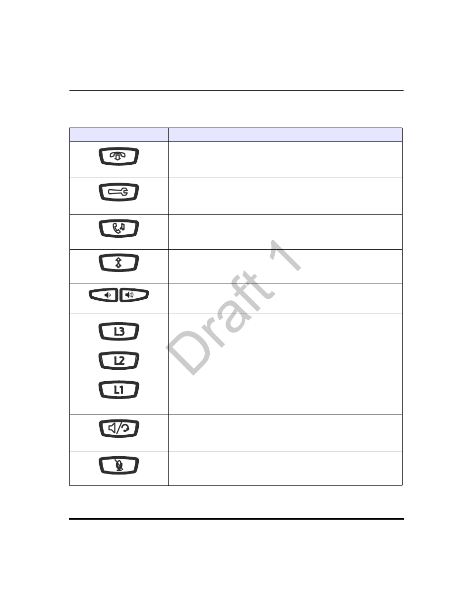 6753i key descriptions, Draft 1 | Aastra Telecom 9480i Series User Manual | Page 51 / 1184