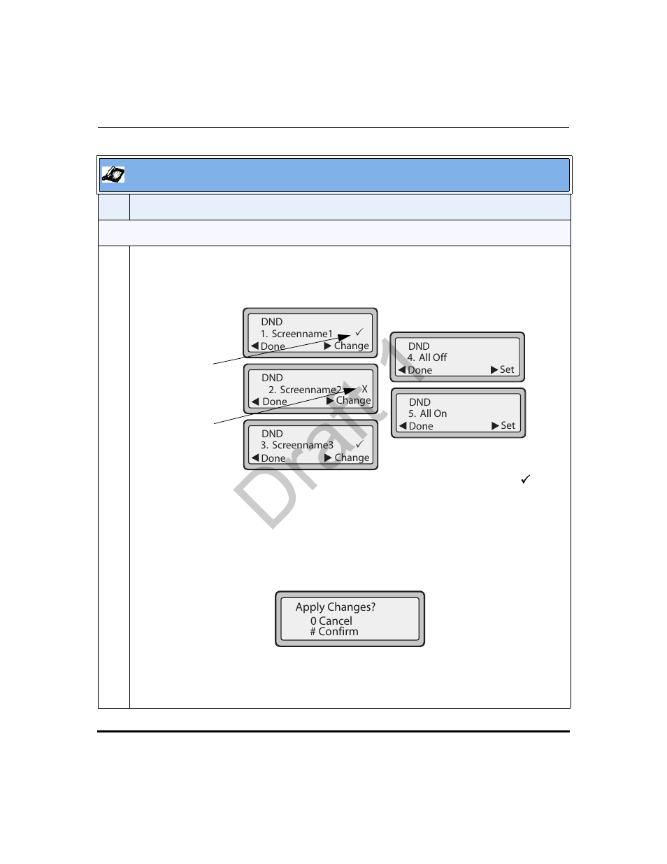 Draft 1 | Aastra Telecom 9480i Series User Manual | Page 518 / 1184
