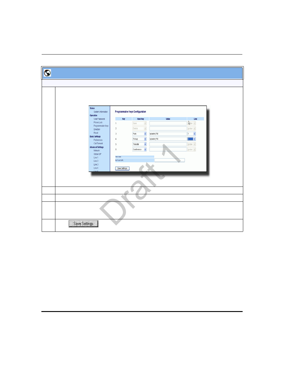 Draft 1 | Aastra Telecom 9480i Series User Manual | Page 546 / 1184