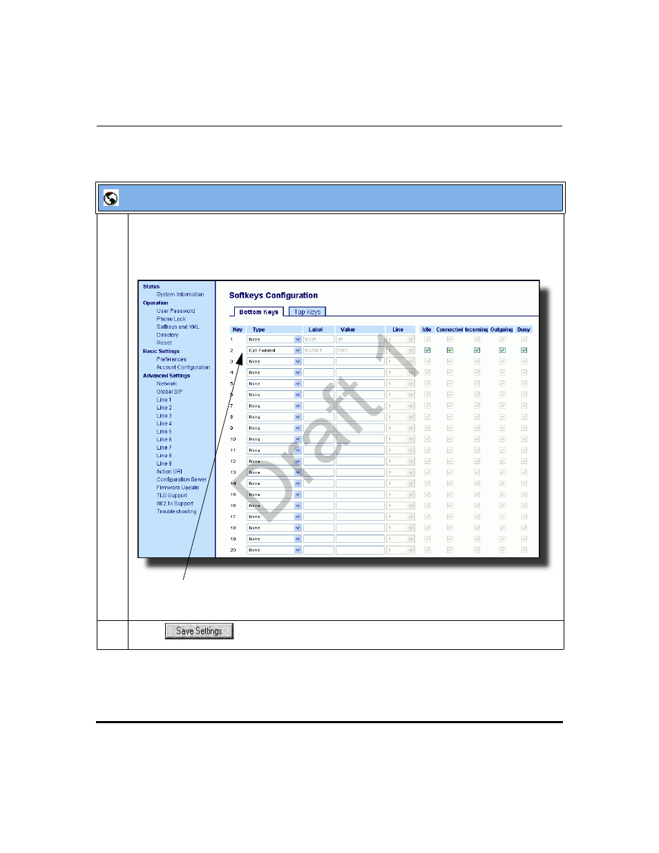 Draft 1 | Aastra Telecom 9480i Series User Manual | Page 550 / 1184