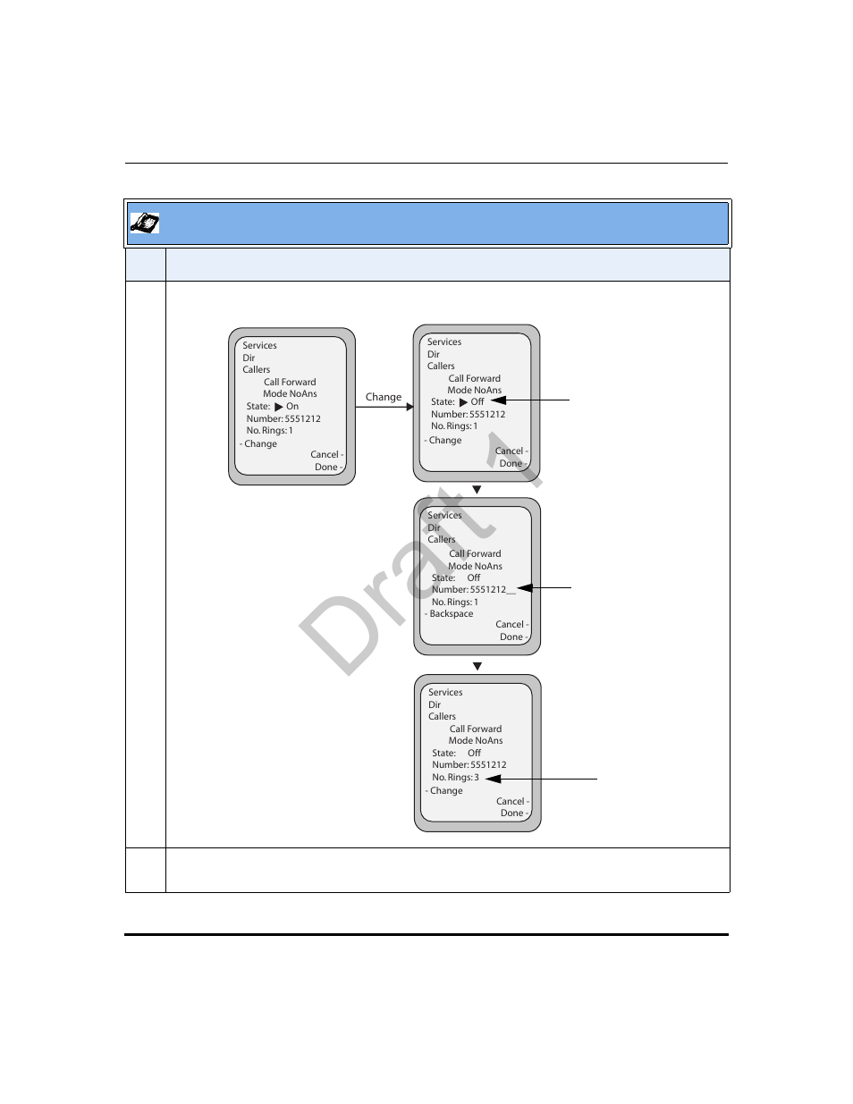 Draft 1 | Aastra Telecom 9480i Series User Manual | Page 579 / 1184