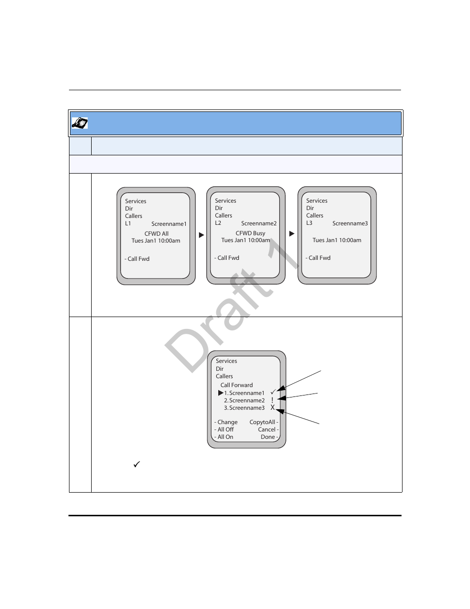 Draft 1 | Aastra Telecom 9480i Series User Manual | Page 581 / 1184