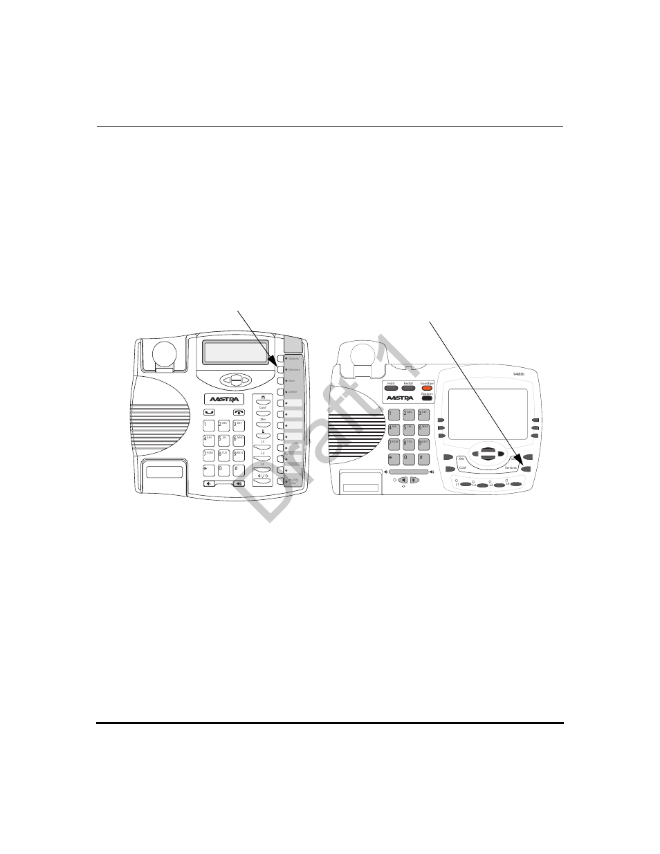 Directory list, Directory list -297, Draft 1 | 9143i, Directory key, Directory key under services menu, Operational features | Aastra Telecom 9480i Series User Manual | Page 595 / 1184