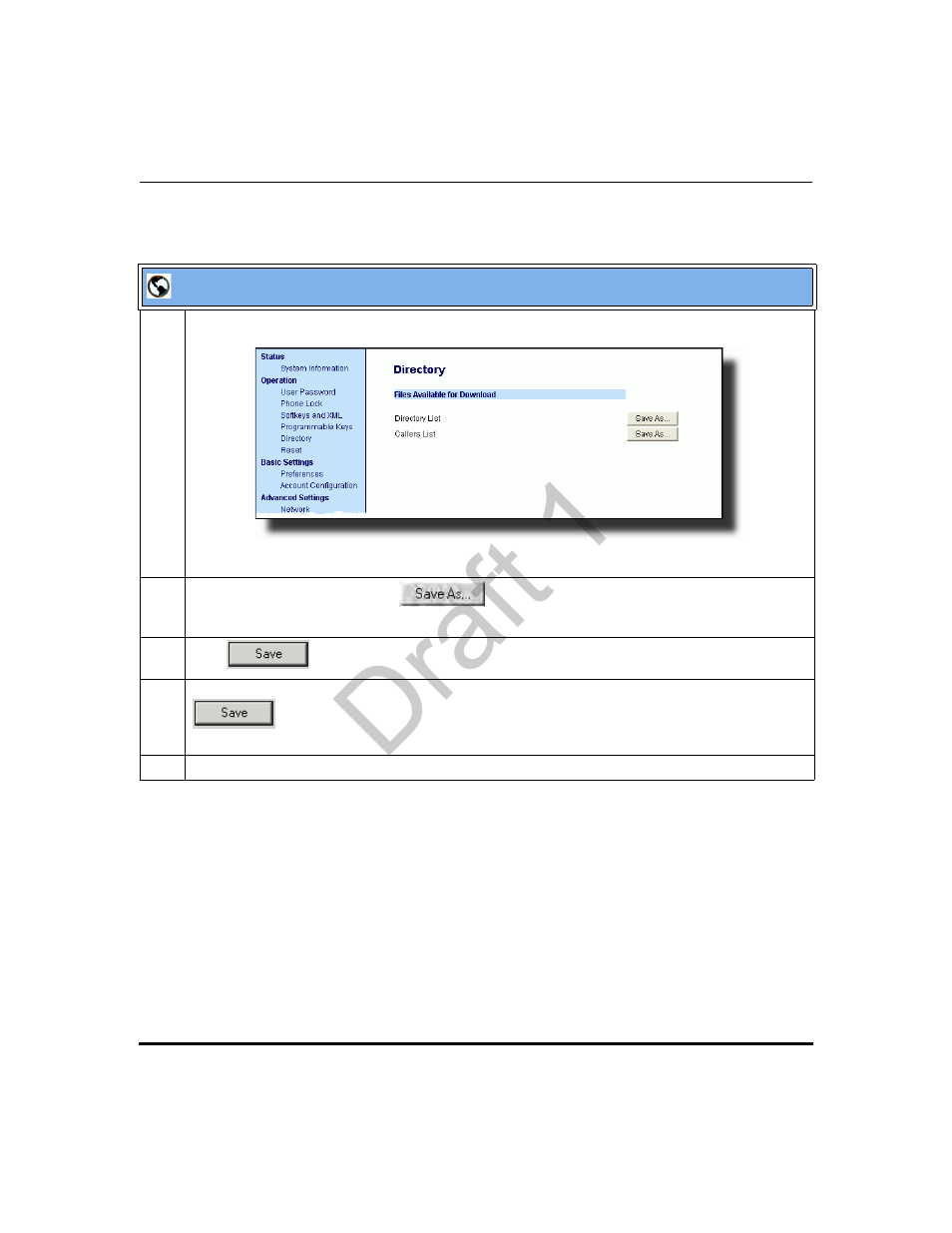 Draft 1 | Aastra Telecom 9480i Series User Manual | Page 605 / 1184