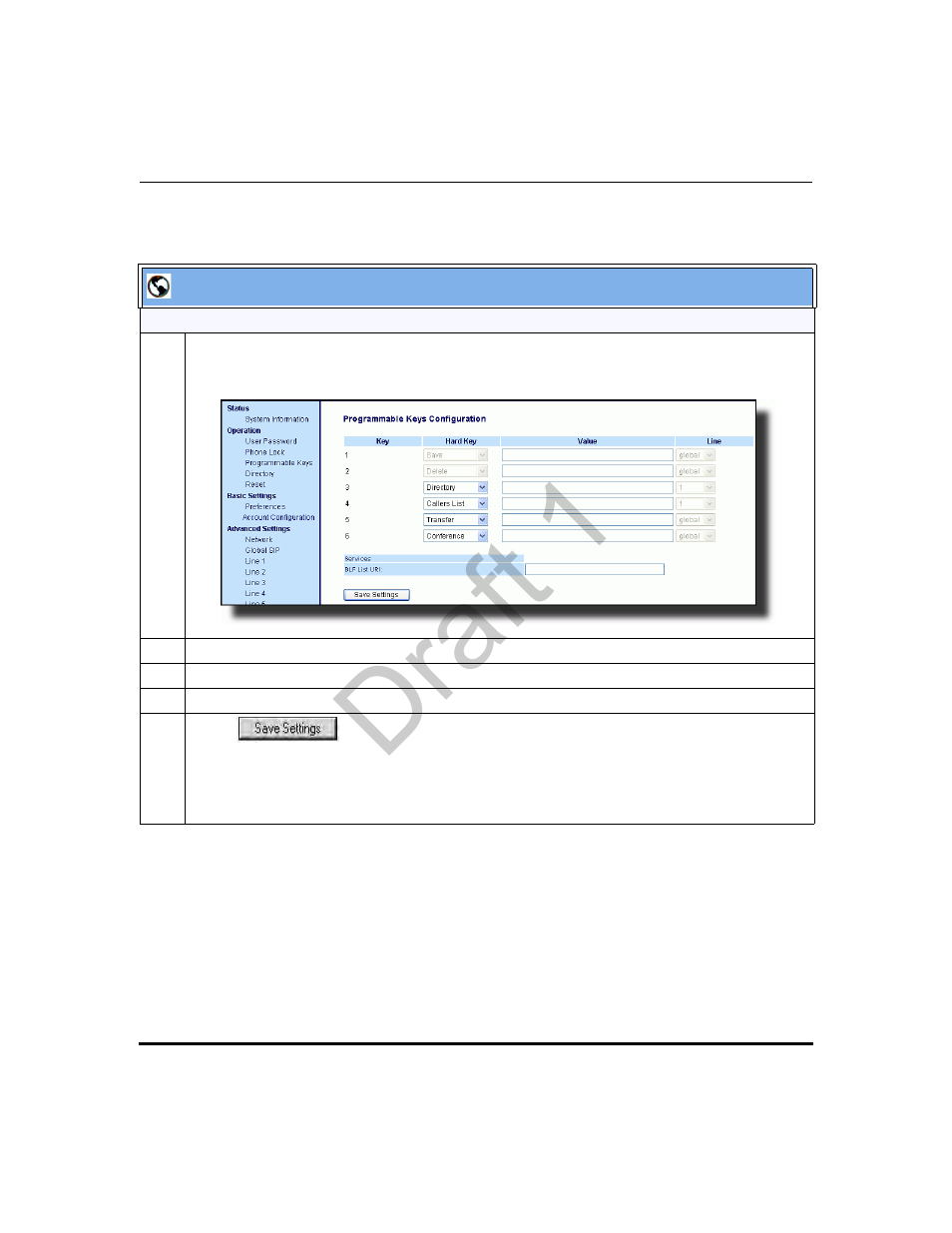 Draft 1 | Aastra Telecom 9480i Series User Manual | Page 619 / 1184