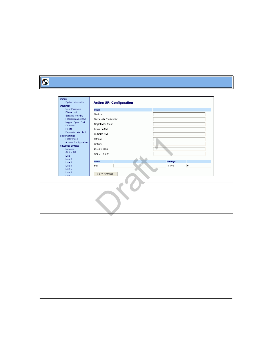 Draft 1 | Aastra Telecom 9480i Series User Manual | Page 629 / 1184