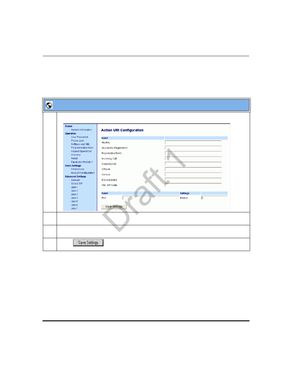 Draft 1 | Aastra Telecom 9480i Series User Manual | Page 633 / 1184