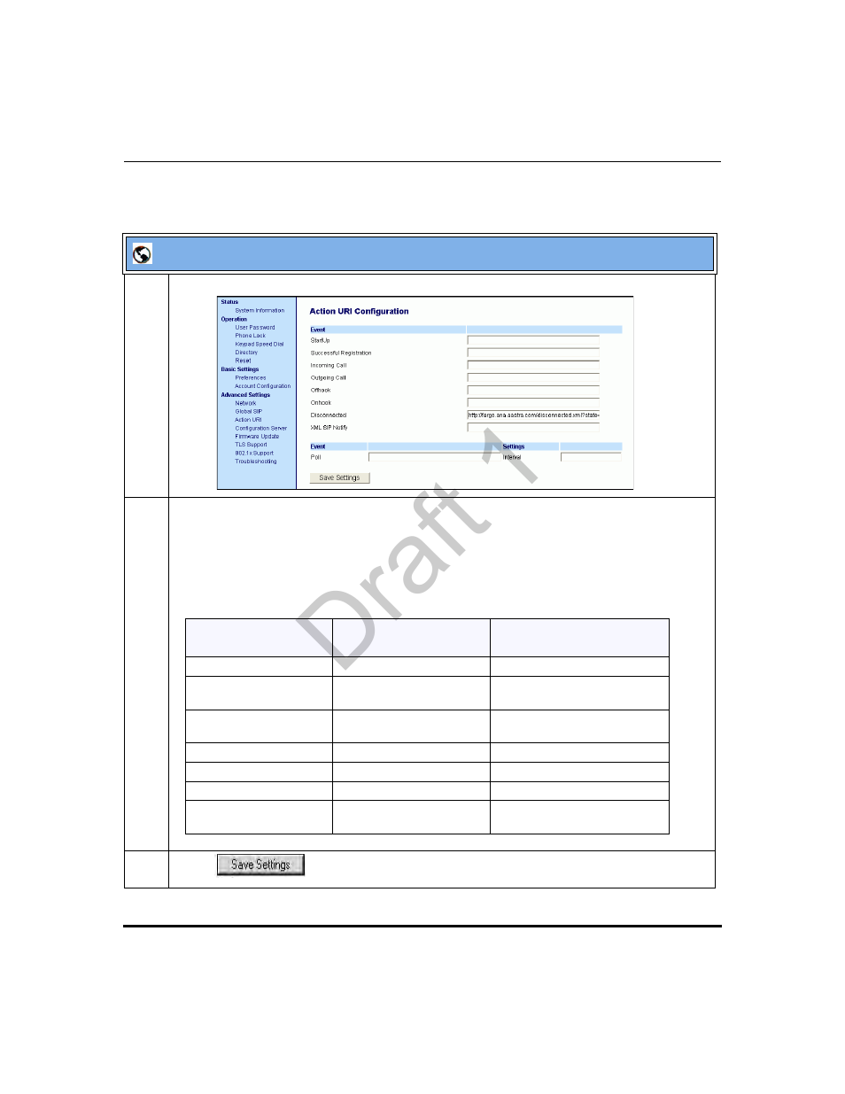 Draft 1 | Aastra Telecom 9480i Series User Manual | Page 636 / 1184