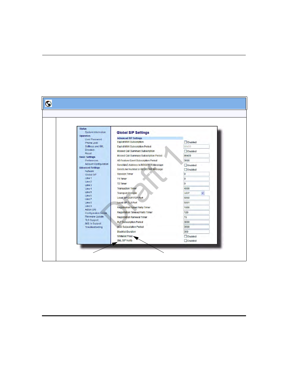 Draft 1 | Aastra Telecom 9480i Series User Manual | Page 640 / 1184
