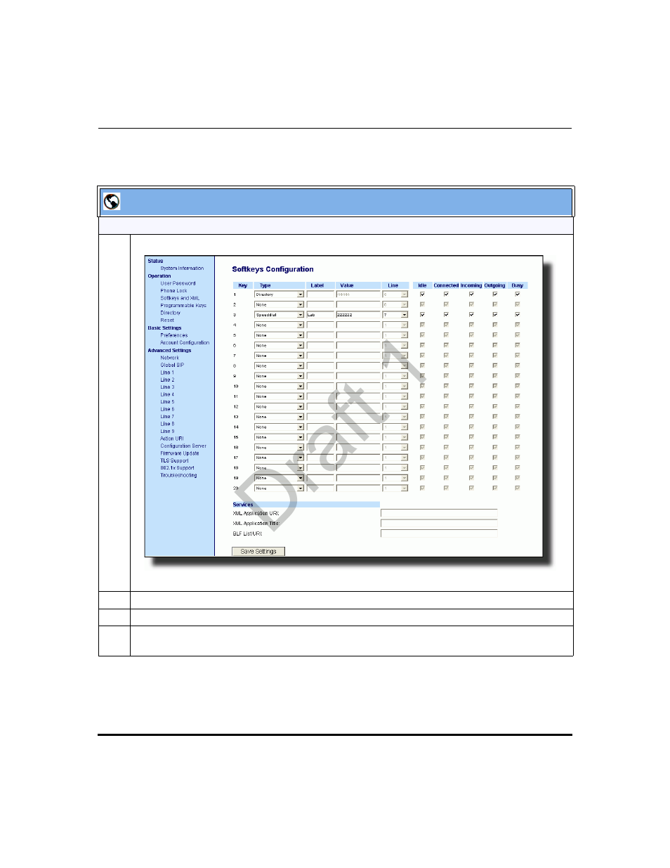 Draft 1 | Aastra Telecom 9480i Series User Manual | Page 645 / 1184