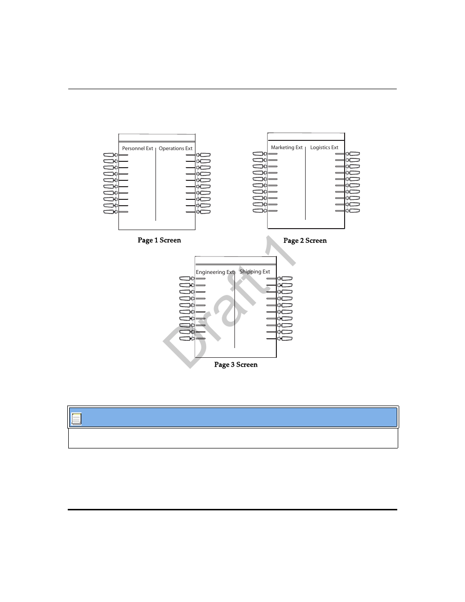 Draft 1 | Aastra Telecom 9480i Series User Manual | Page 669 / 1184