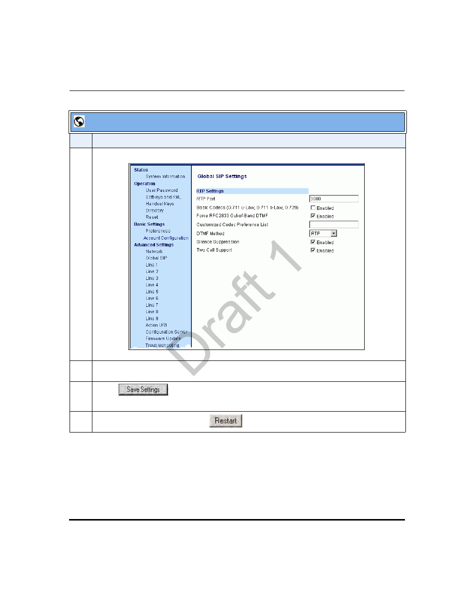 Draft 1 | Aastra Telecom 9480i Series User Manual | Page 682 / 1184