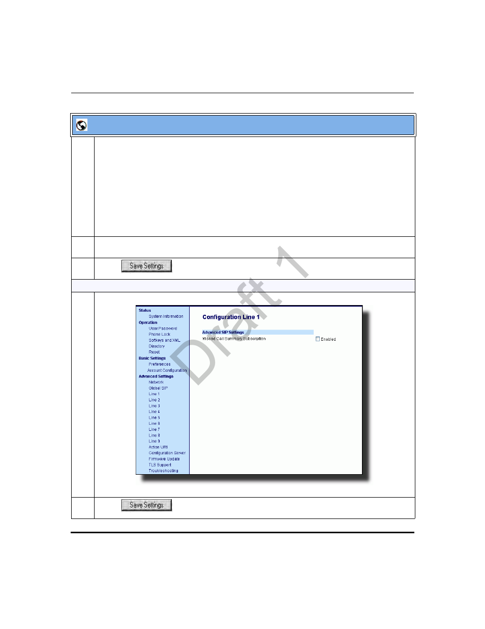 Draft 1 | Aastra Telecom 9480i Series User Manual | Page 686 / 1184