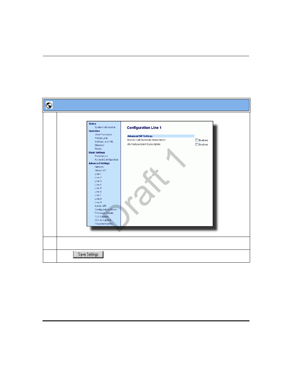 Draft 1 | Aastra Telecom 9480i Series User Manual | Page 690 / 1184