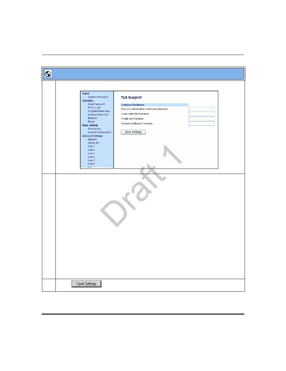 Draft 1 | Aastra Telecom 9480i Series User Manual | Page 700 / 1184