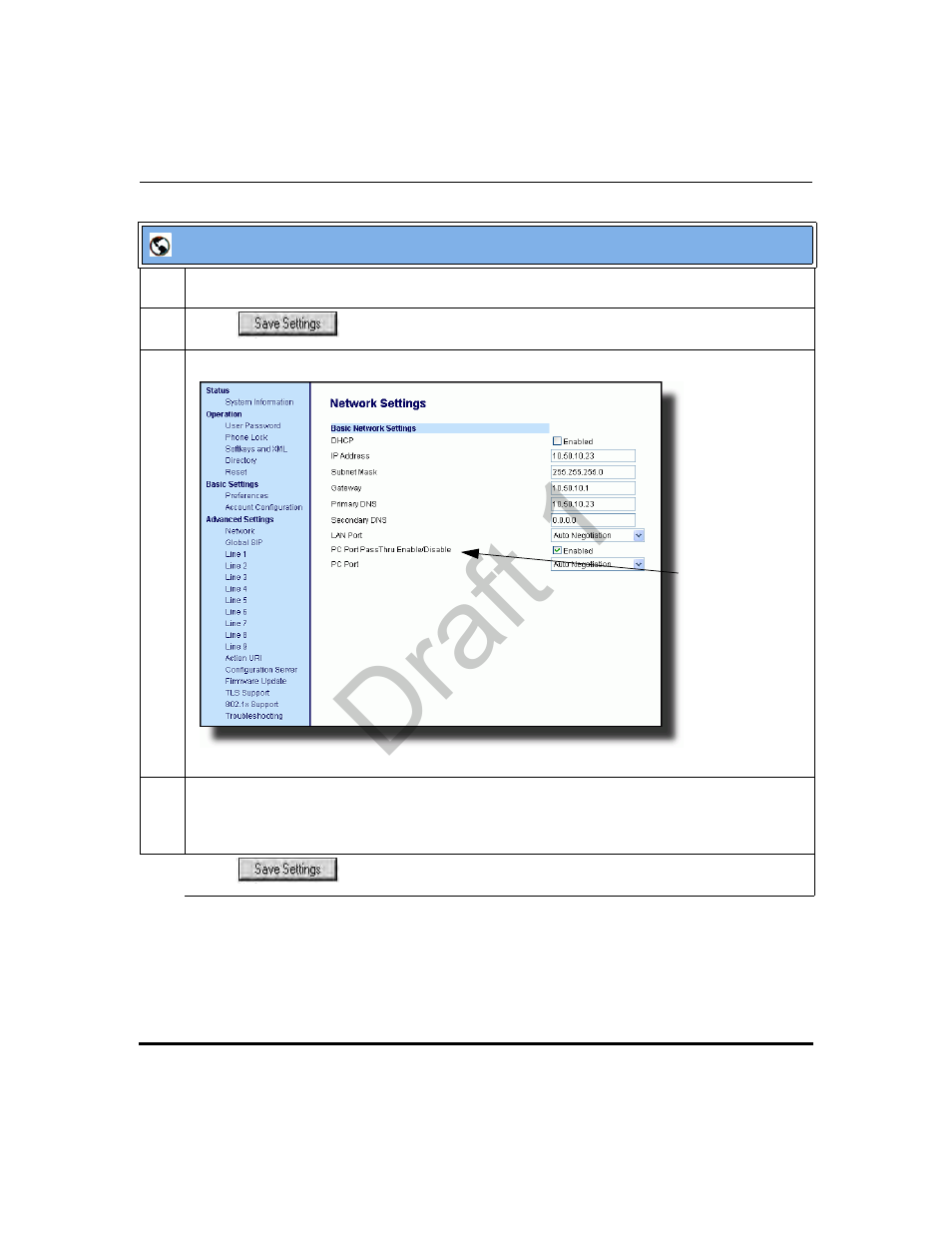 Draft 1 | Aastra Telecom 9480i Series User Manual | Page 710 / 1184