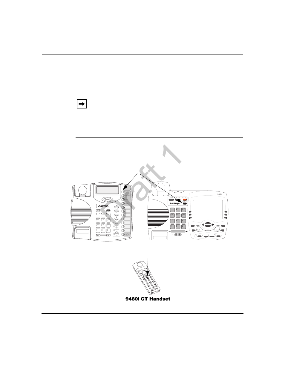 Options key, Draft 1, Configuration methods | Aastra Telecom 9480i Series User Manual | Page 73 / 1184