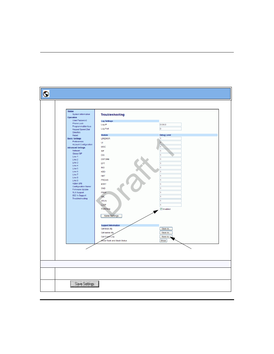 Draft 1 | Aastra Telecom 9480i Series User Manual | Page 759 / 1184